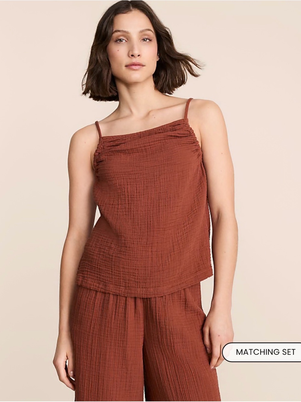 Lou & Grey Triple Cloth Tank Top S